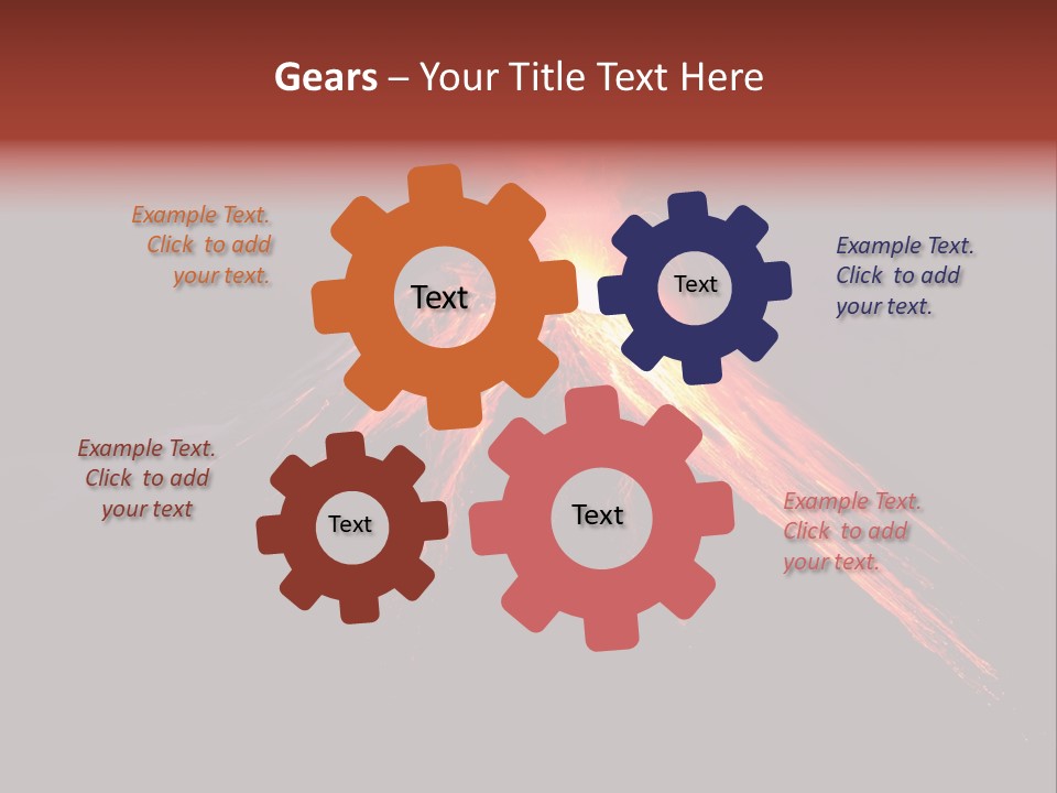Natural Glow Horizontal PowerPoint Template