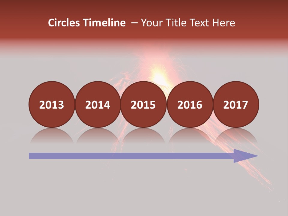 Natural Glow Horizontal PowerPoint Template