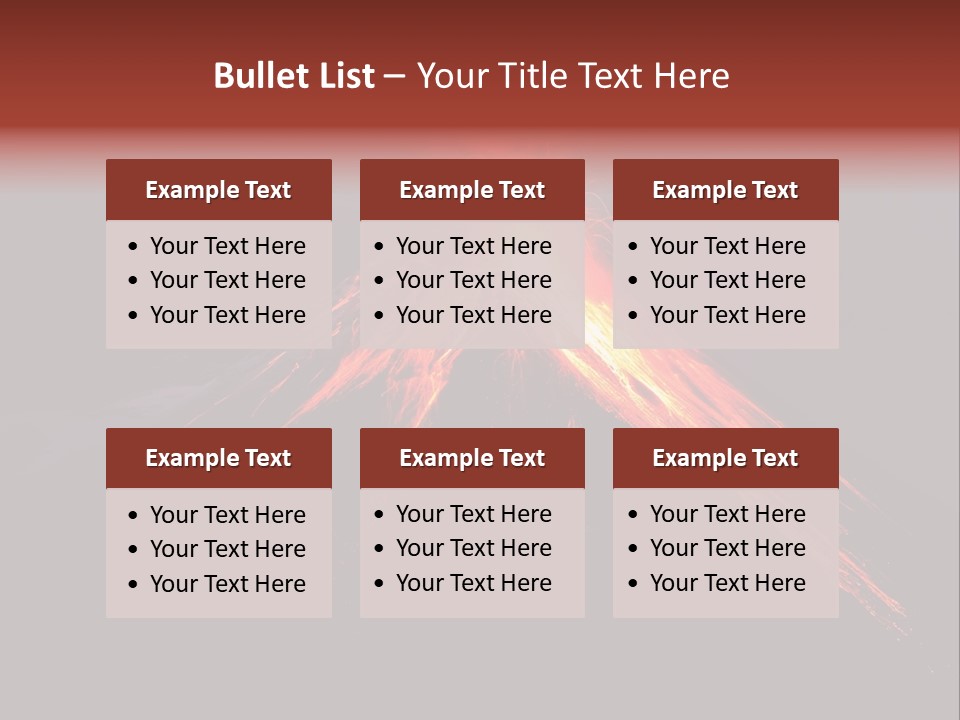 Natural Glow Horizontal PowerPoint Template