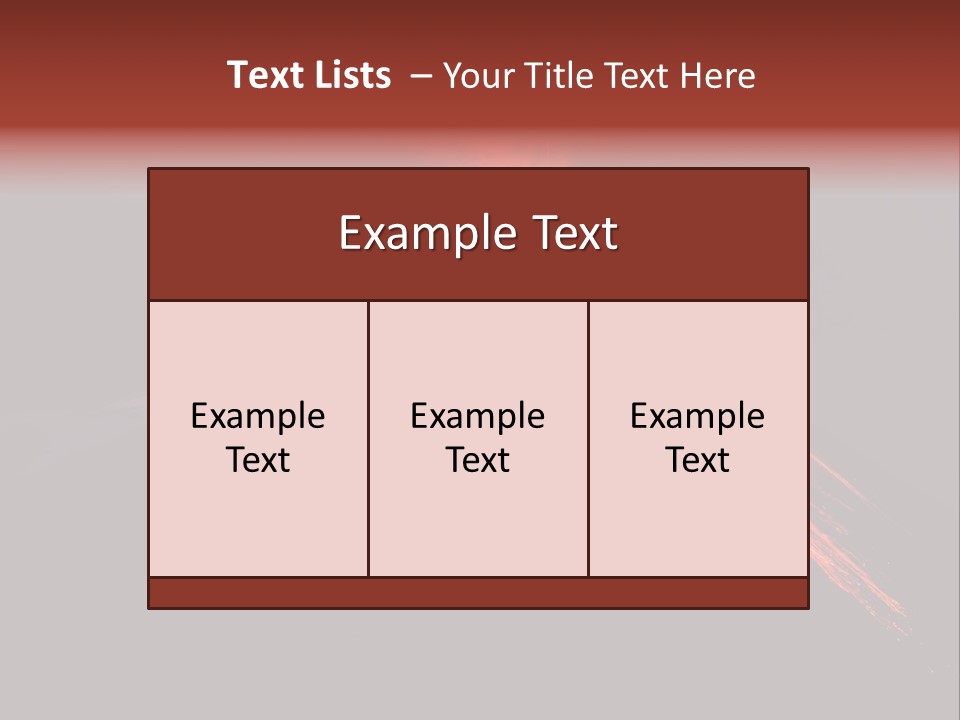 Natural Glow Horizontal PowerPoint Template