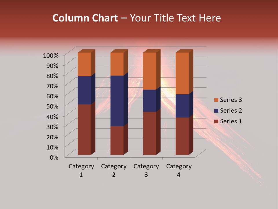 Natural Glow Horizontal PowerPoint Template