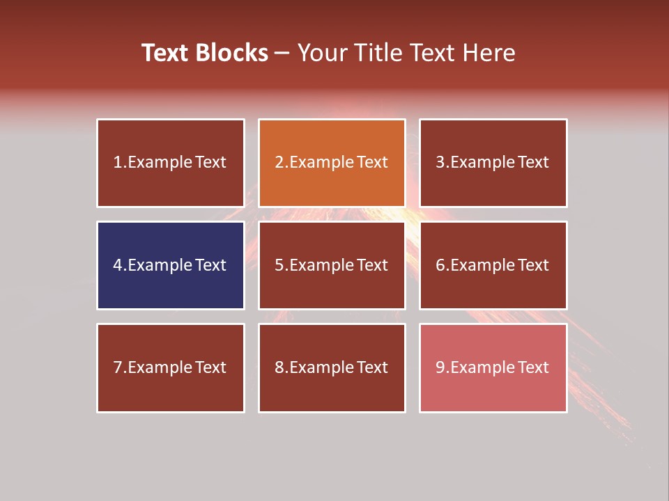 Natural Glow Horizontal PowerPoint Template
