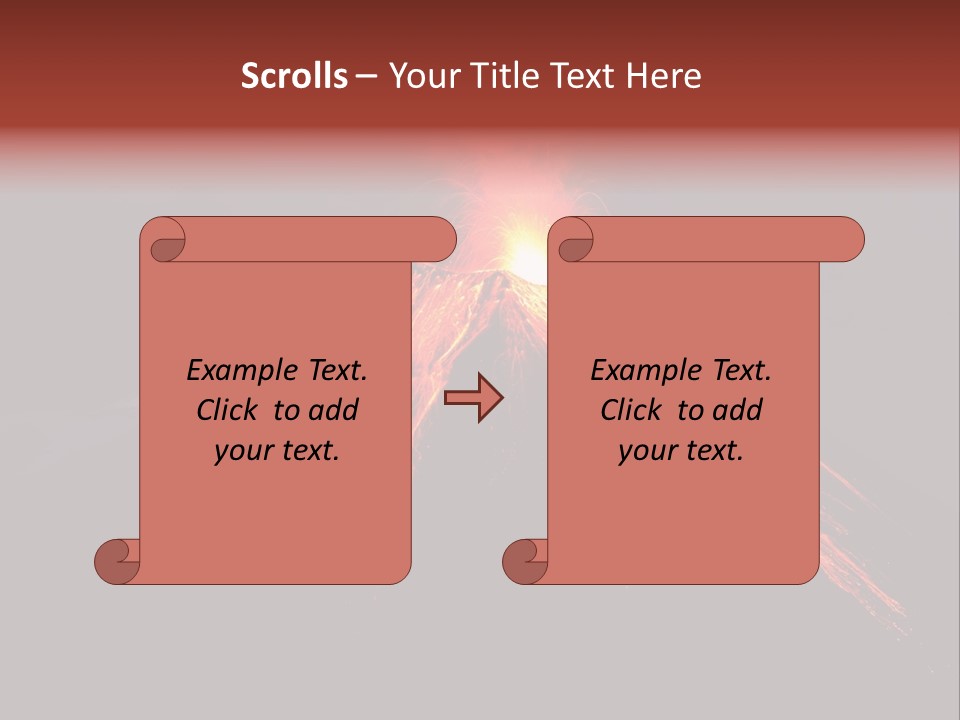 Natural Glow Horizontal PowerPoint Template