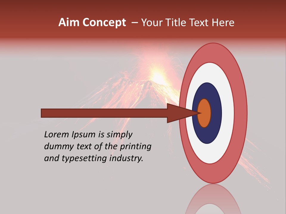 Natural Glow Horizontal PowerPoint Template