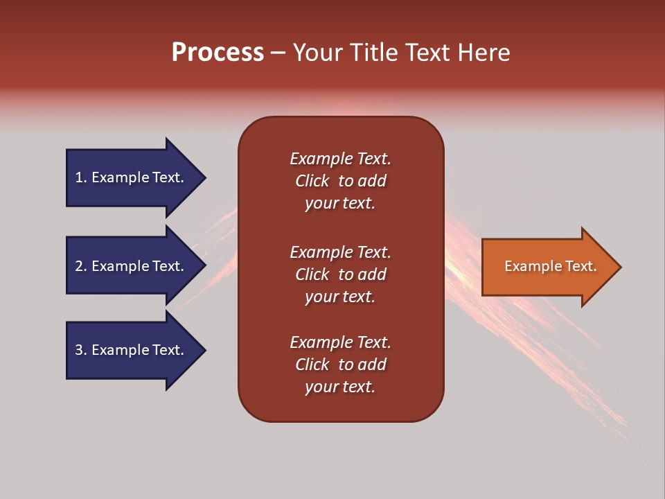 Natural Glow Horizontal PowerPoint Template