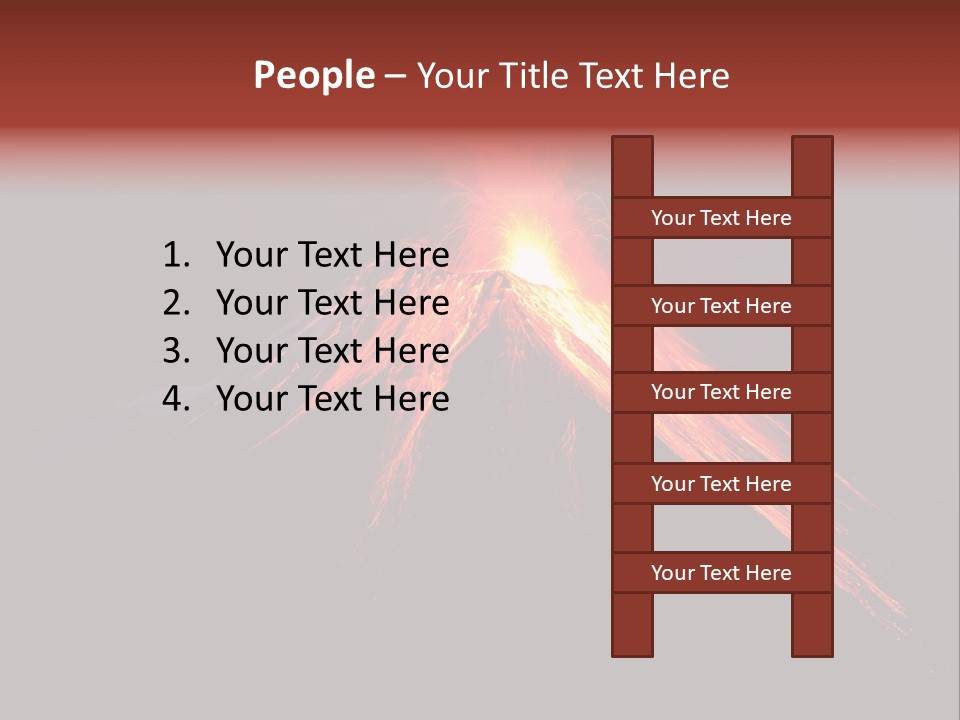 Natural Glow Horizontal PowerPoint Template