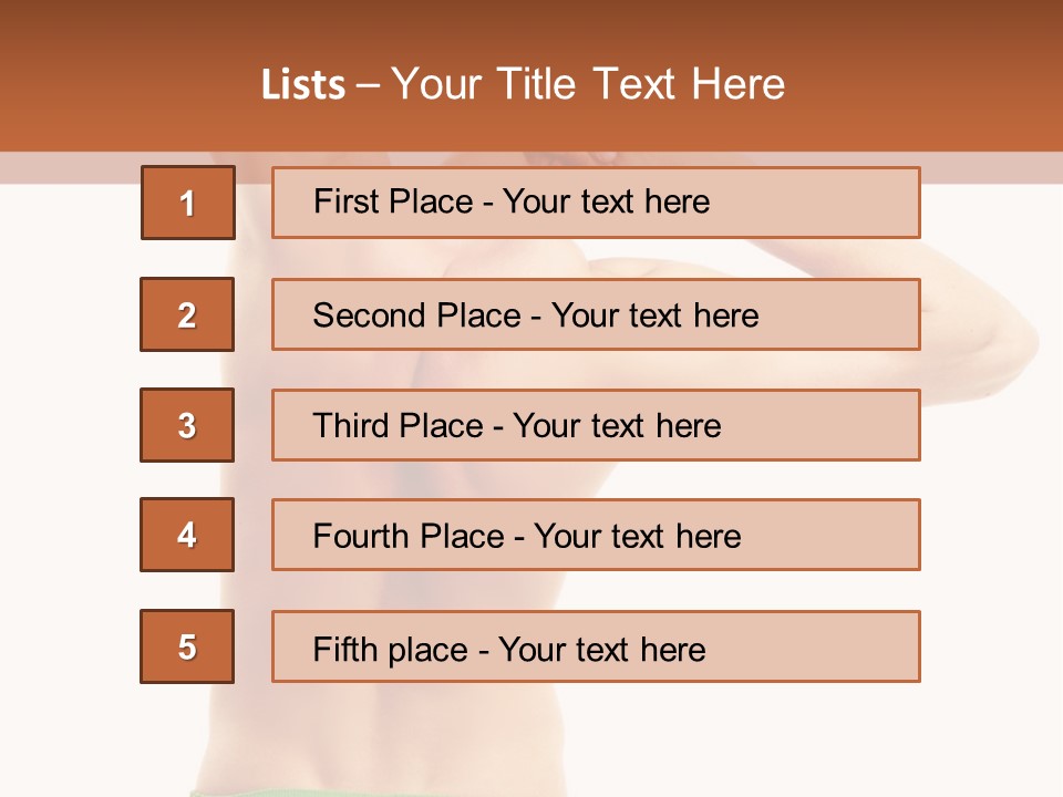 Sore Hand Sick PowerPoint Template