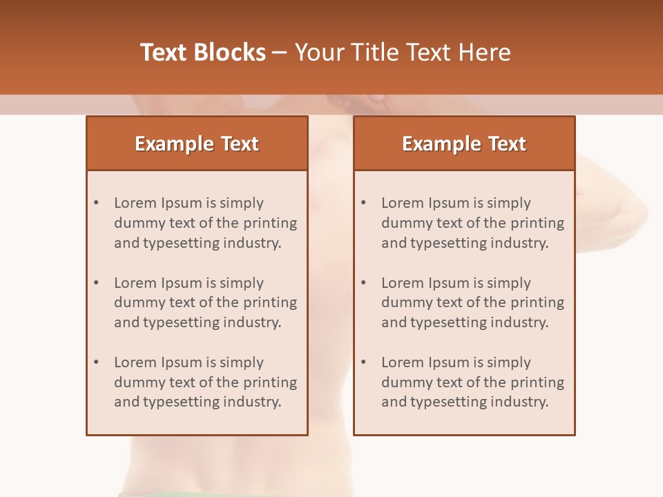 Sore Hand Sick PowerPoint Template