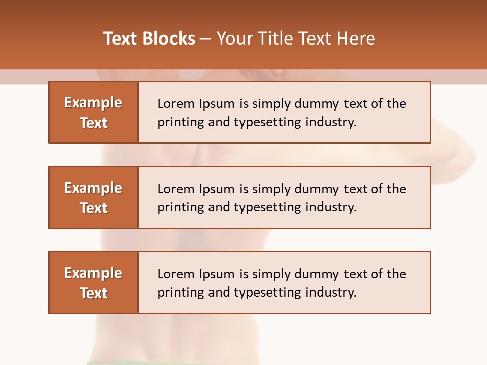 Sore Hand Sick PowerPoint Template