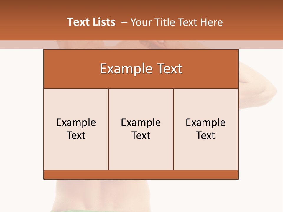 Sore Hand Sick PowerPoint Template