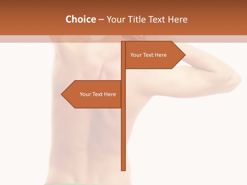 Sore Hand Sick PowerPoint Template