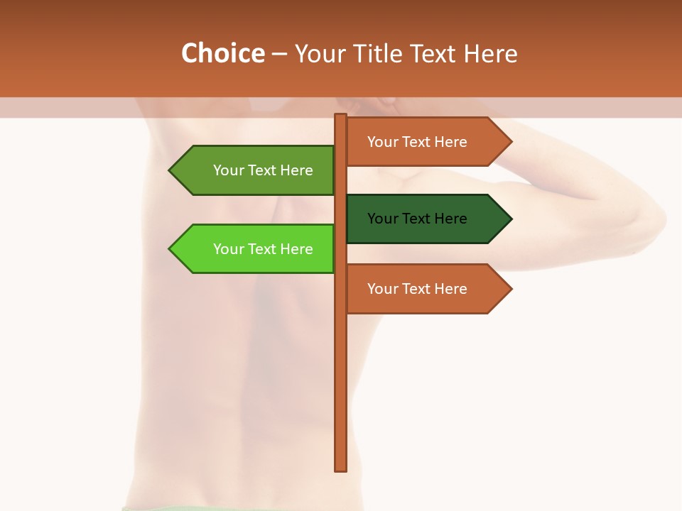 Sore Hand Sick PowerPoint Template