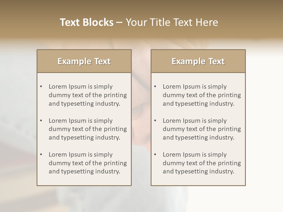 Health Care Rash Athlete's Foot PowerPoint Template