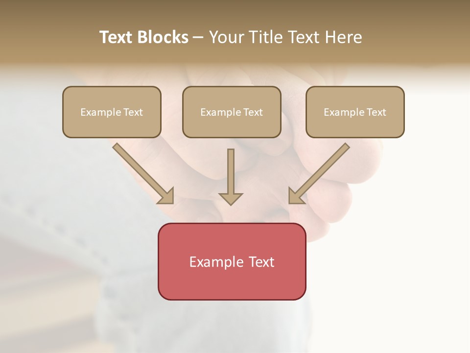 Health Care Rash Athlete's Foot PowerPoint Template