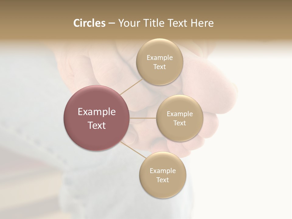 Health Care Rash Athlete's Foot PowerPoint Template