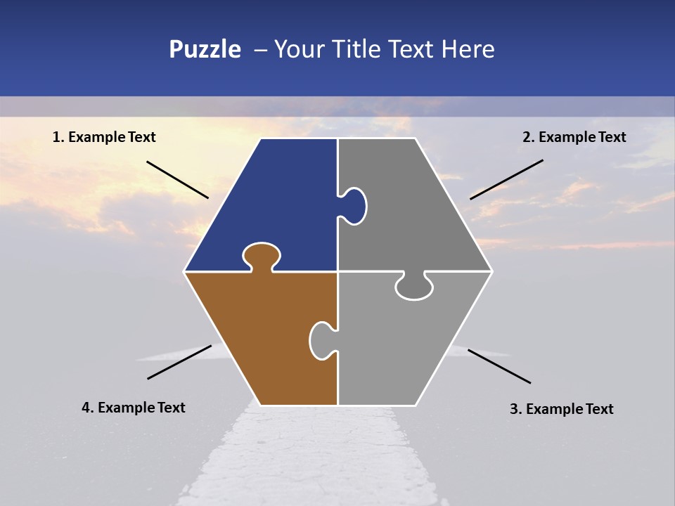 Transport Asphalt Key PowerPoint Template