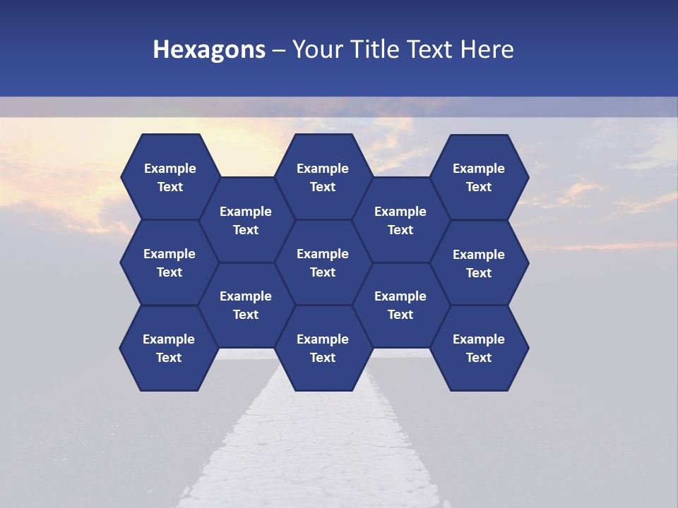 Transport Asphalt Key PowerPoint Template