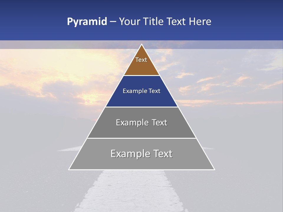 Transport Asphalt Key PowerPoint Template