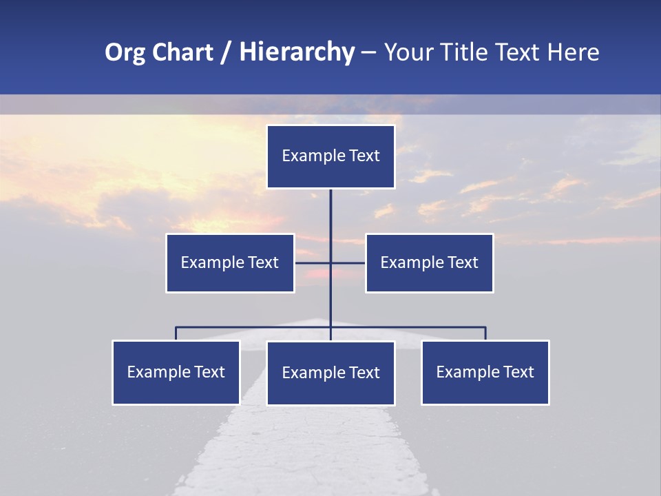 Transport Asphalt Key PowerPoint Template