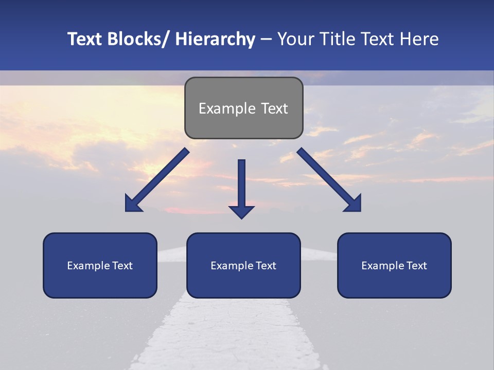 Transport Asphalt Key PowerPoint Template