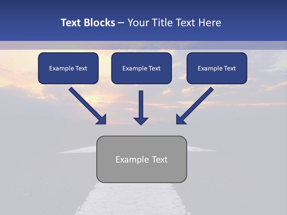 Transport Asphalt Key PowerPoint Template
