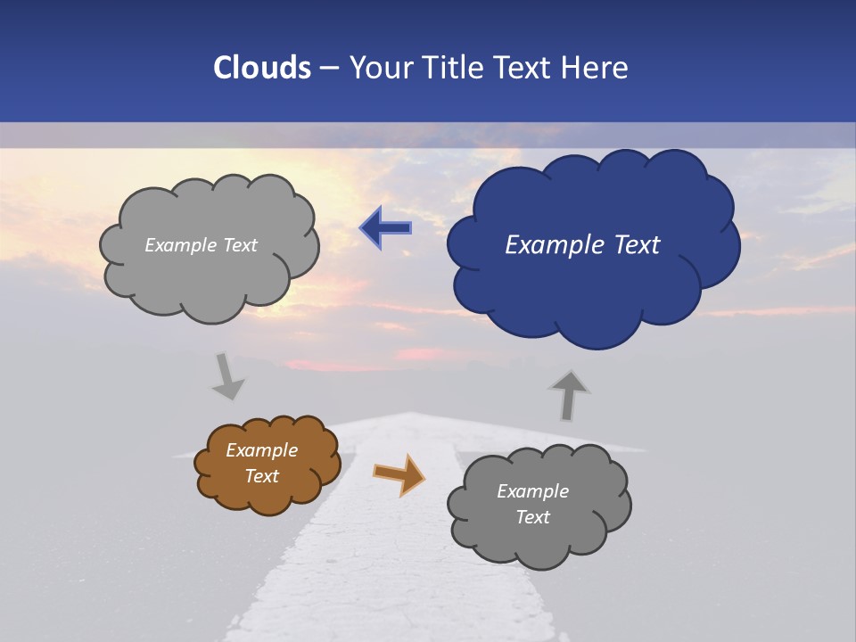 Transport Asphalt Key PowerPoint Template