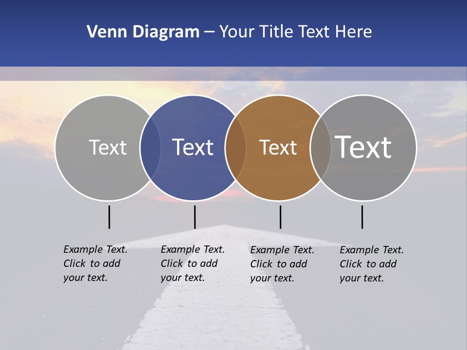 Transport Asphalt Key PowerPoint Template