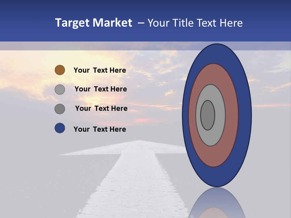 Transport Asphalt Key PowerPoint Template