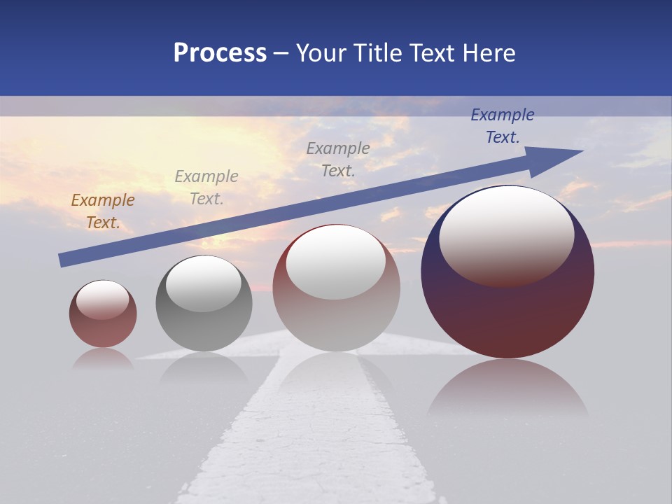 Transport Asphalt Key PowerPoint Template