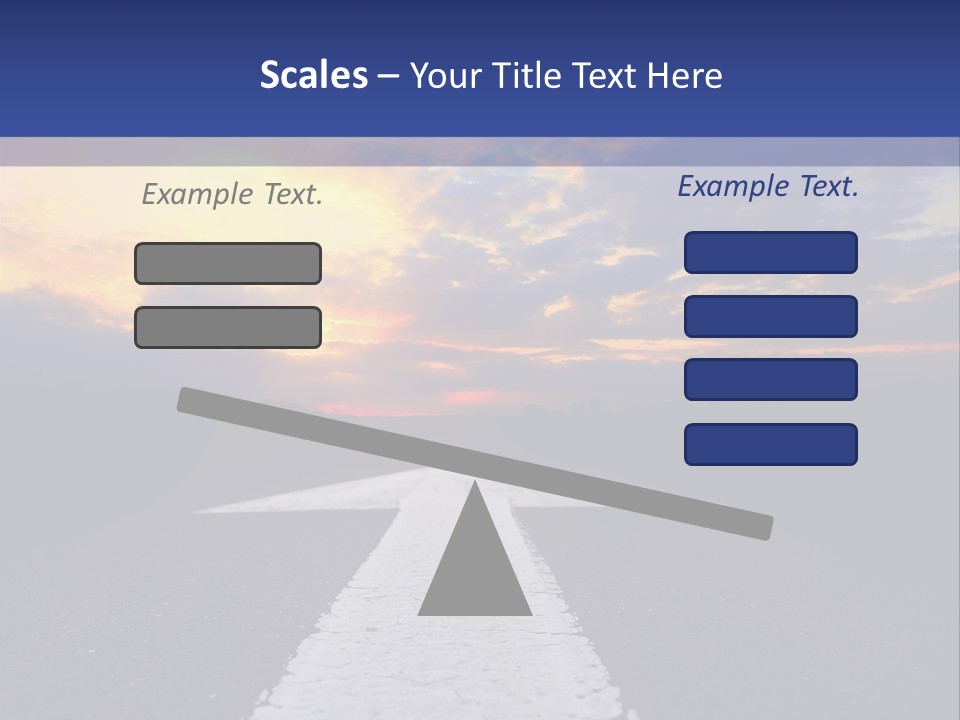 Transport Asphalt Key PowerPoint Template