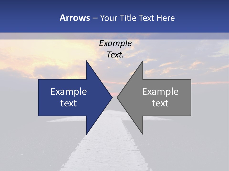 Transport Asphalt Key PowerPoint Template