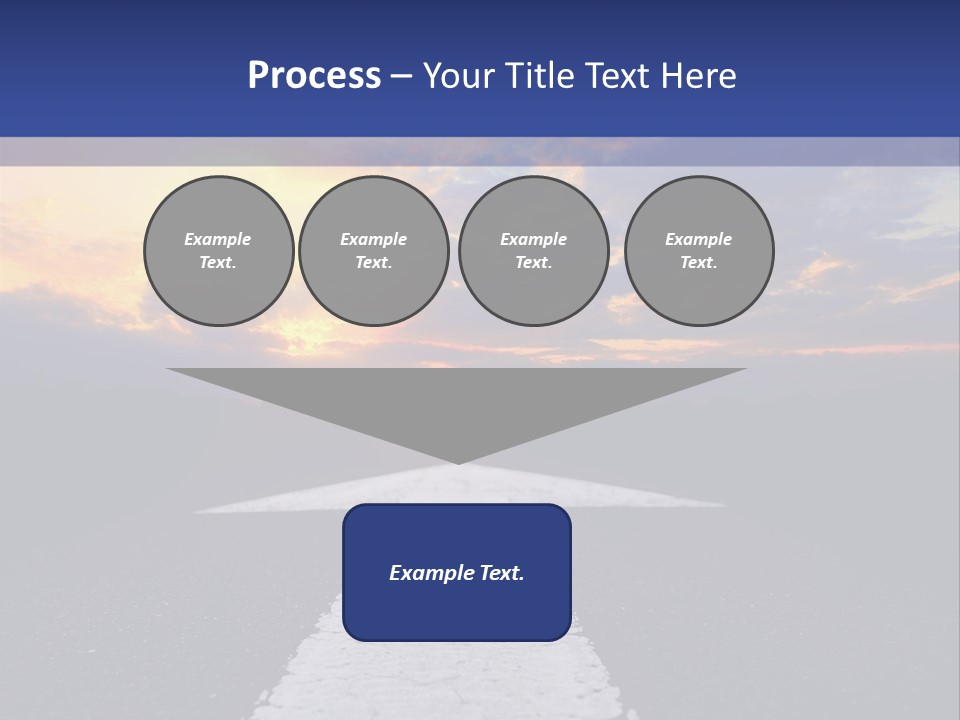 Transport Asphalt Key PowerPoint Template