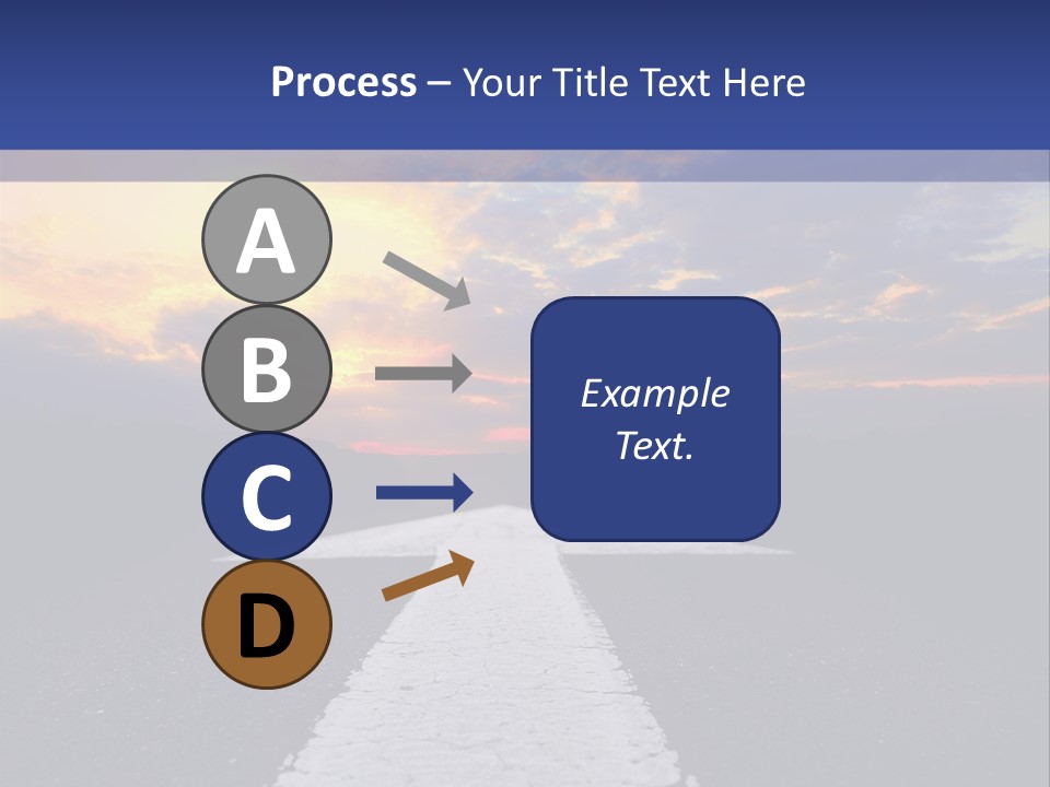 Transport Asphalt Key PowerPoint Template