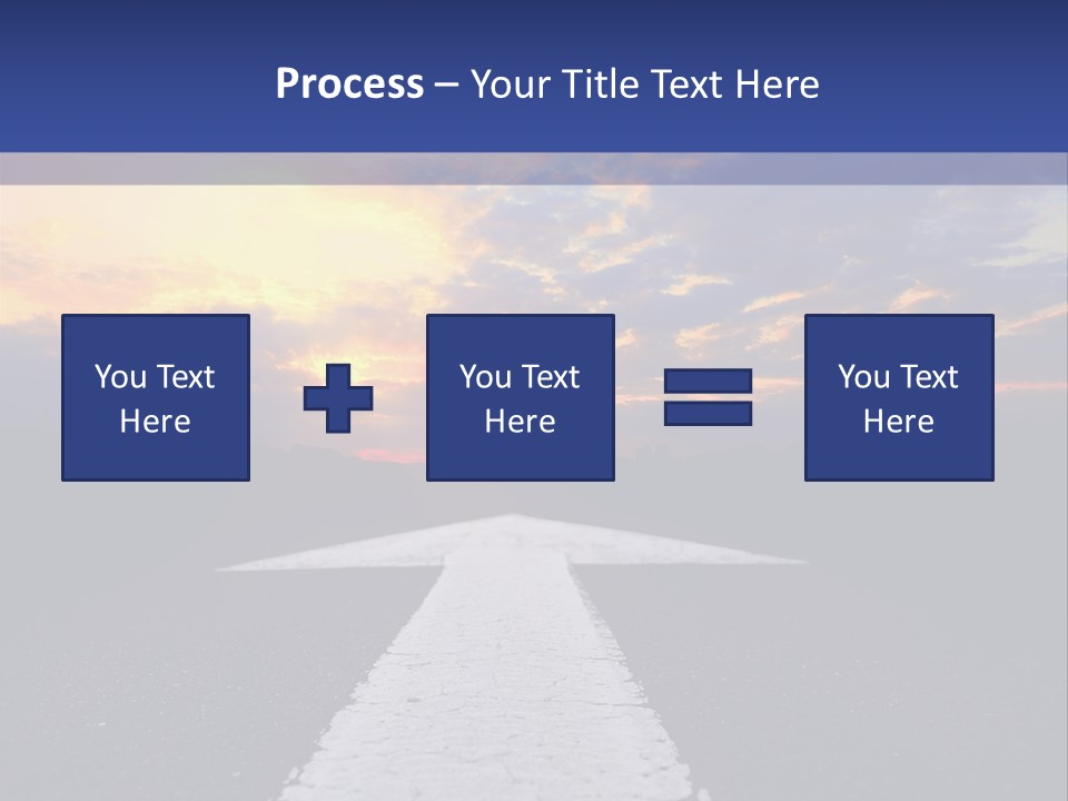 Transport Asphalt Key PowerPoint Template