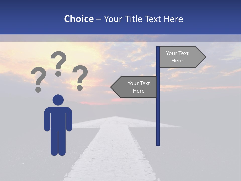 Transport Asphalt Key PowerPoint Template