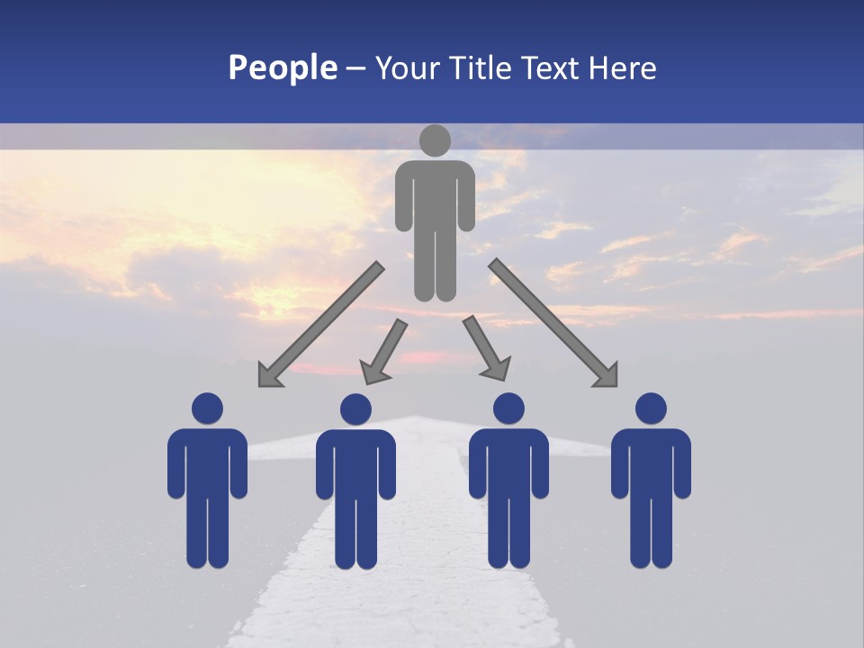 Transport Asphalt Key PowerPoint Template