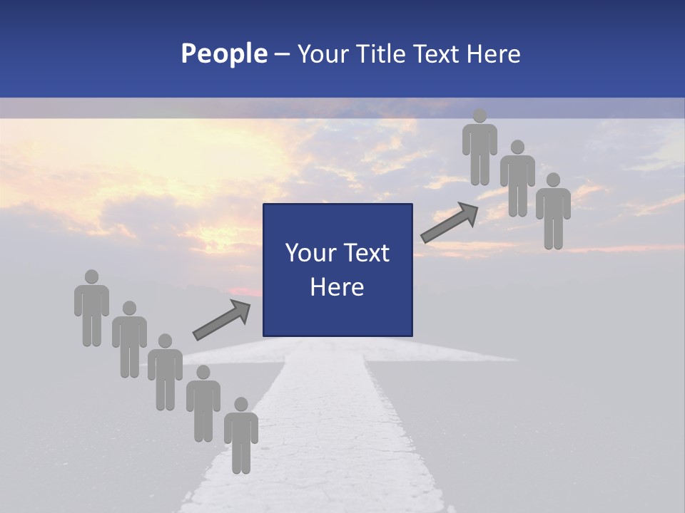 Transport Asphalt Key PowerPoint Template