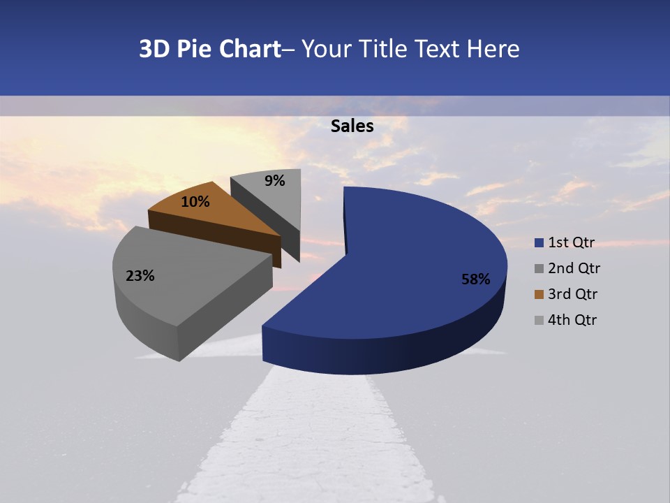 Transport Asphalt Key PowerPoint Template