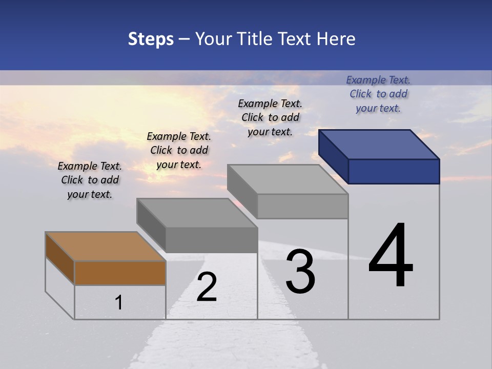 Transport Asphalt Key PowerPoint Template