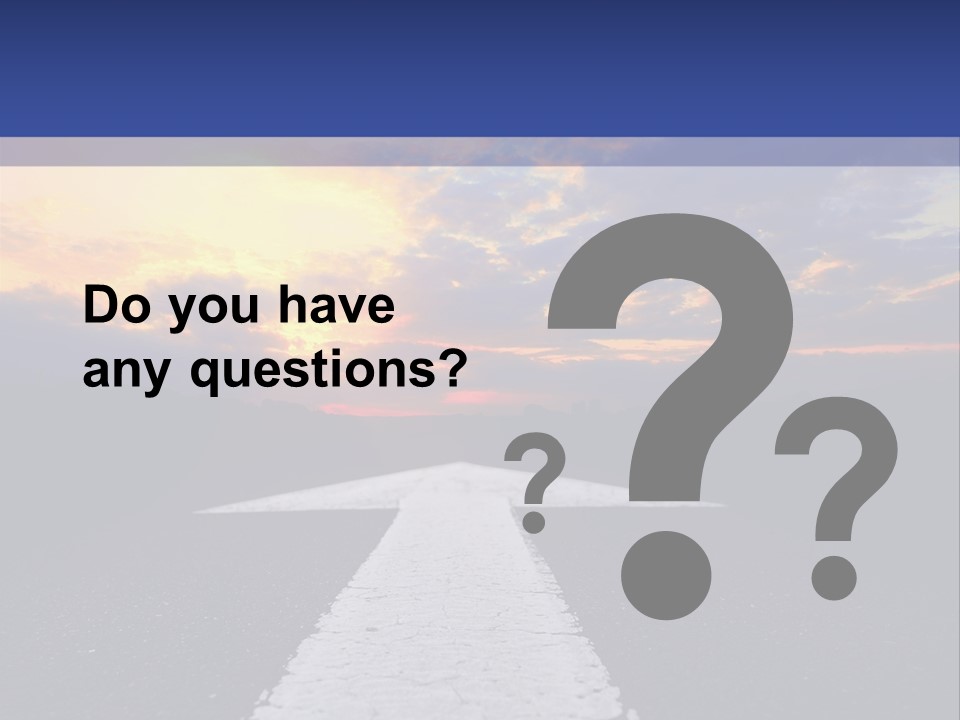 Transport Asphalt Key PowerPoint Template