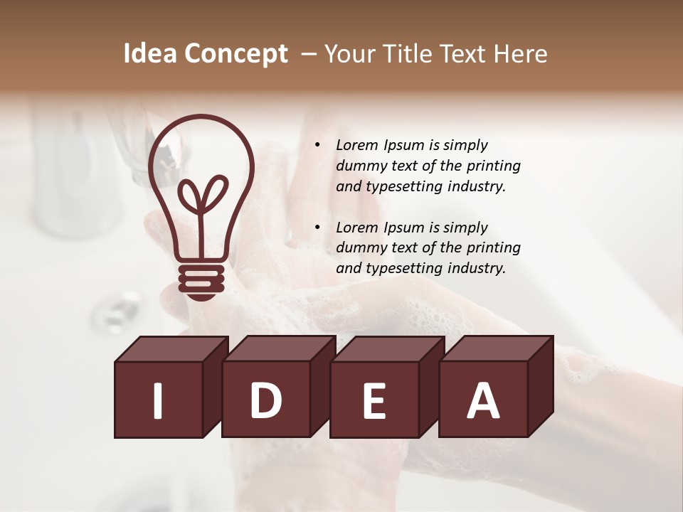 Identity Negative Document PowerPoint Template