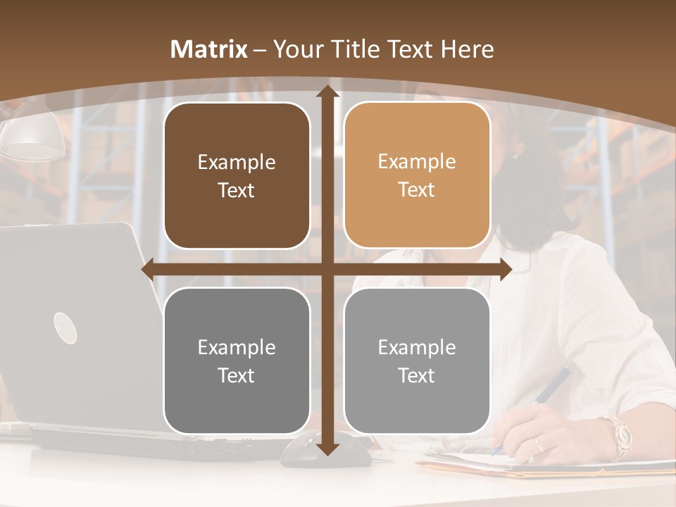 Stacking Crate Cargo PowerPoint Template