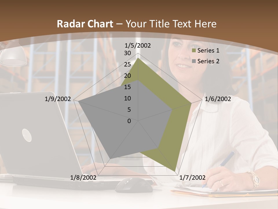 Stacking Crate Cargo PowerPoint Template