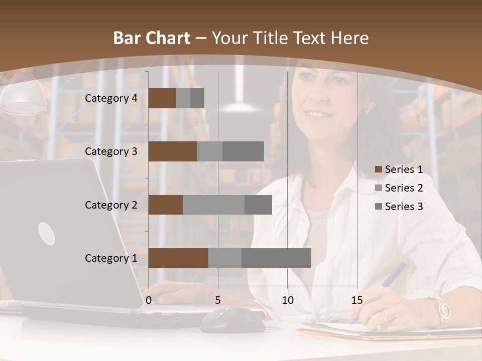 Stacking Crate Cargo PowerPoint Template