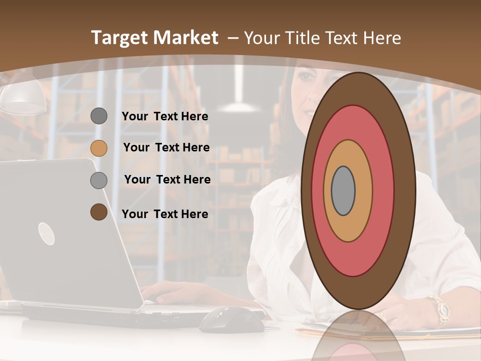 Stacking Crate Cargo PowerPoint Template