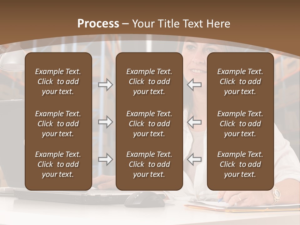 Stacking Crate Cargo PowerPoint Template