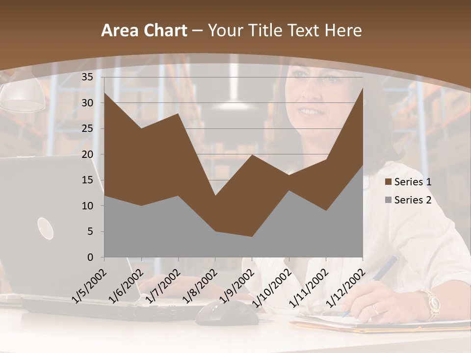 Stacking Crate Cargo PowerPoint Template