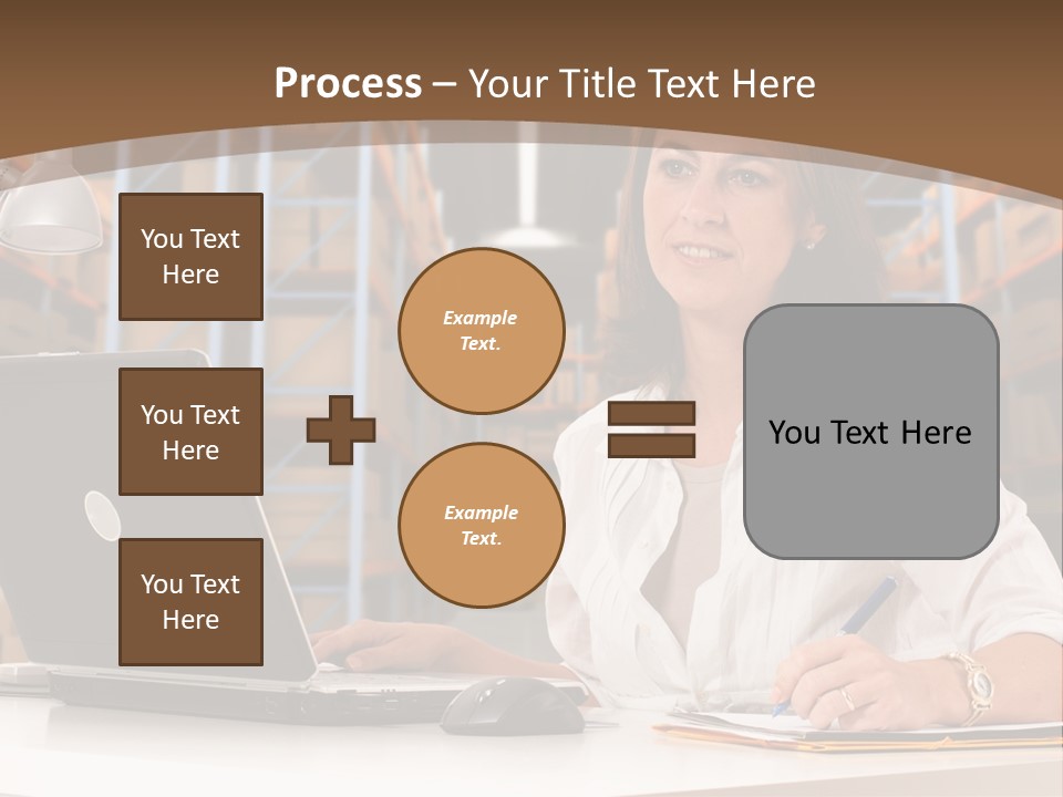 Stacking Crate Cargo PowerPoint Template