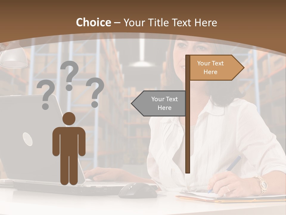 Stacking Crate Cargo PowerPoint Template