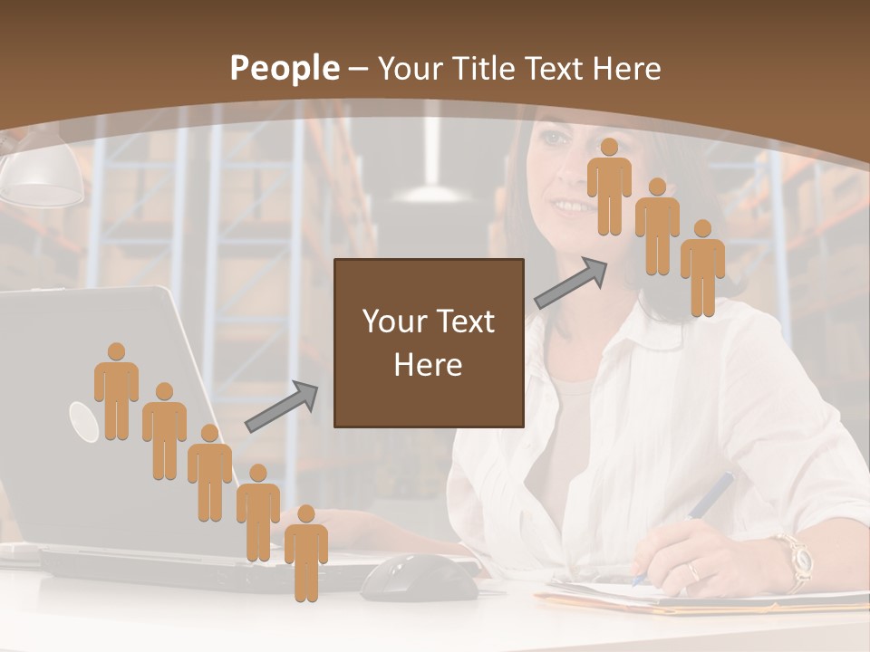 Stacking Crate Cargo PowerPoint Template